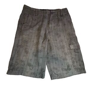 Vans Grey Plaid and Paisley Shorts for Men. Size 28. Great Condition!!
